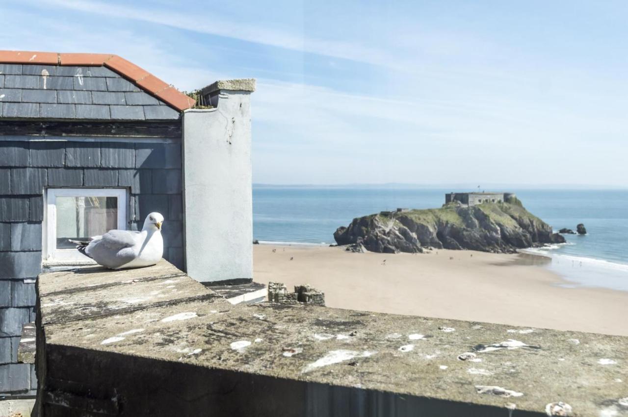 The Penthouse - Luxury 1 Bed - Panorama - Tenby Bagian luar foto
