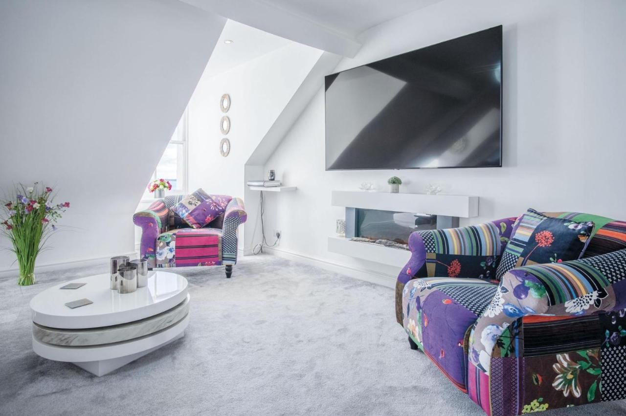 The Penthouse - Luxury 1 Bed - Panorama - Tenby Bagian luar foto