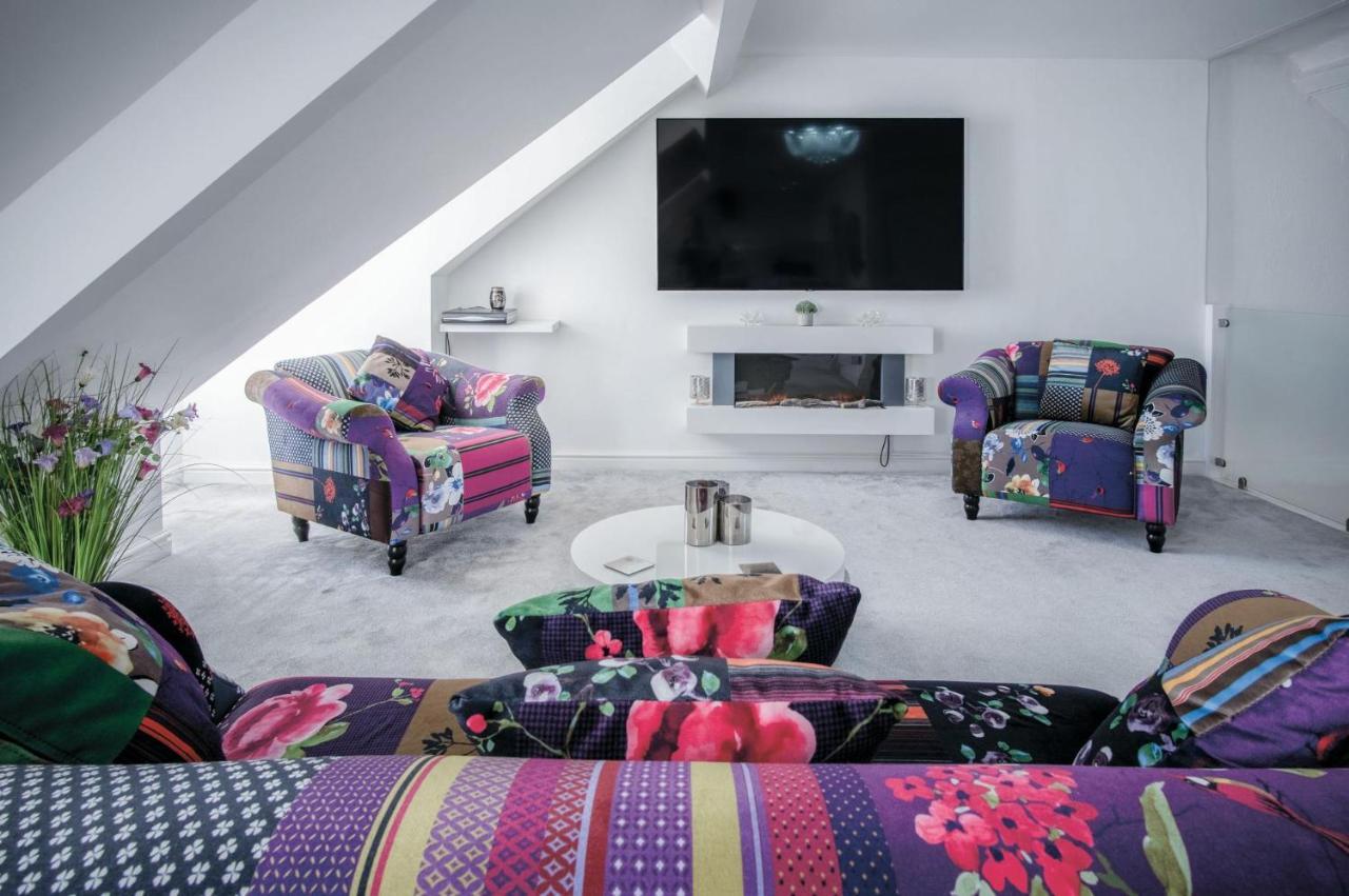 The Penthouse - Luxury 1 Bed - Panorama - Tenby Bagian luar foto