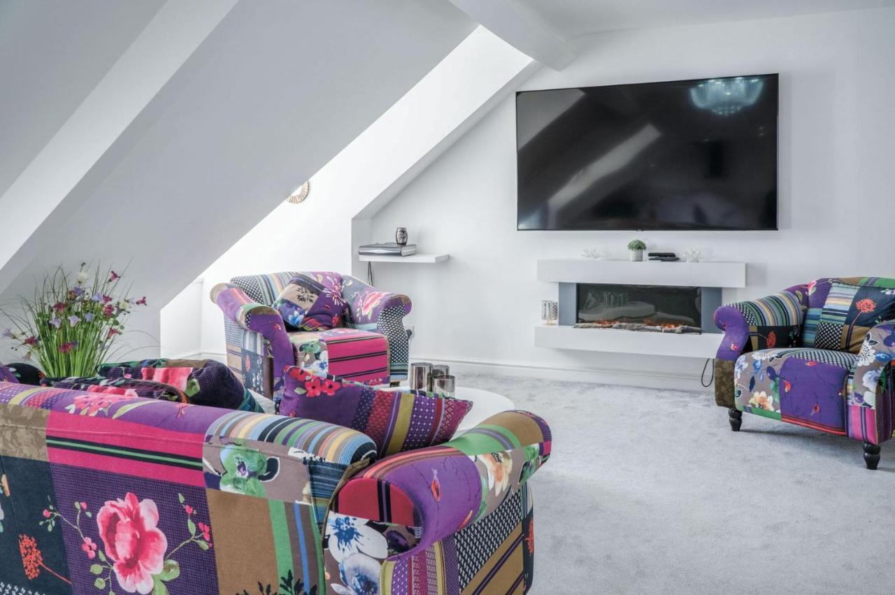 The Penthouse - Luxury 1 Bed - Panorama - Tenby Bagian luar foto